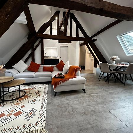Апартаменты Charme, Poutres Et Elegance Шартр Экстерьер фото