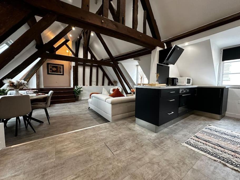 Апартаменты Charme, Poutres Et Elegance Шартр Экстерьер фото